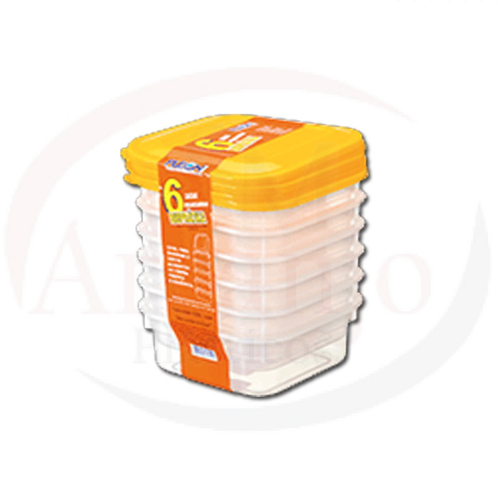 Conj. Caixas Organizadoras RP 0,850ml (Pacote c/ 6 unidades) - cód. 0312