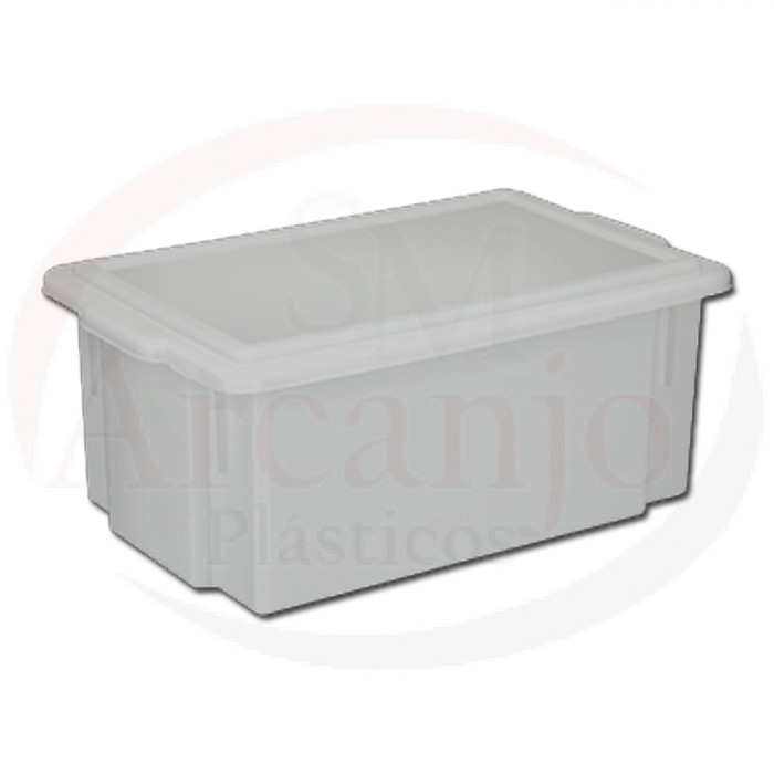 Caixa Organizadora RP 24,5 litros (Pacote c/ 8 unidades) - cód. 0530