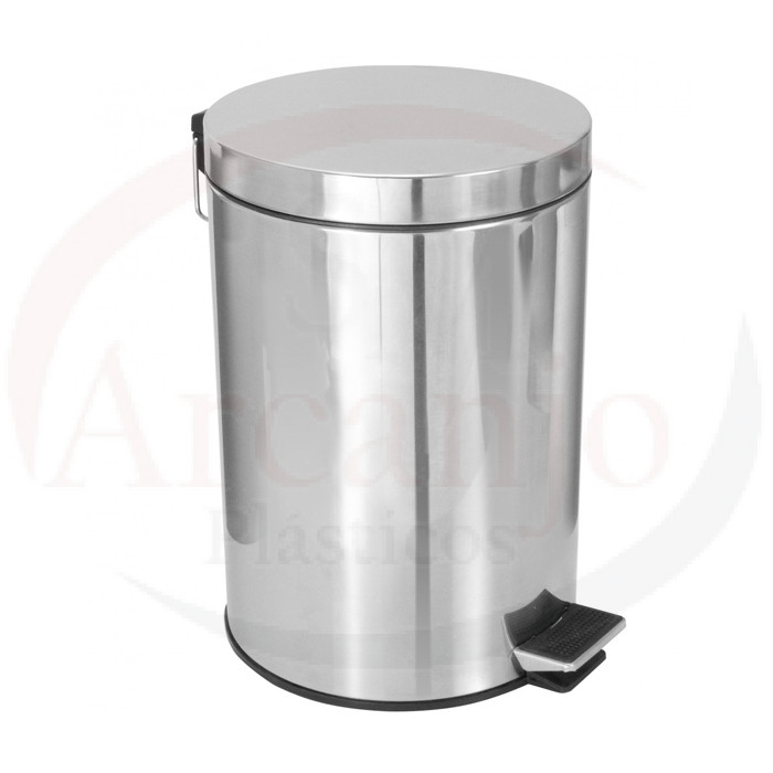 Cesto RP em Aço Inox c/ Pedal 12 L