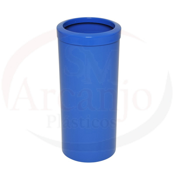 Lixeira RP de 50cm c/ aro plástico 22 L
