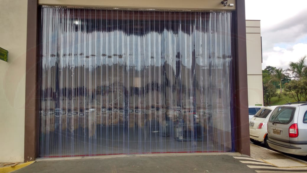 Cortina de PVC Ribbed Standard RP 2mm m² (Sob Medida)