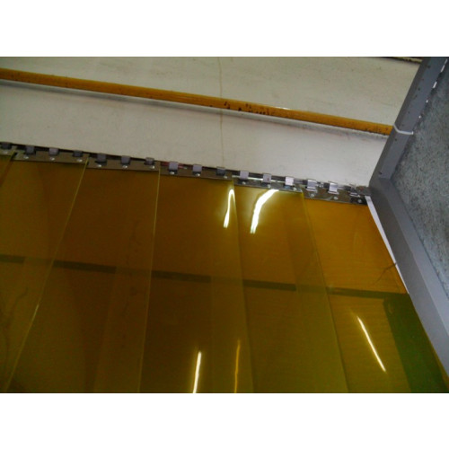 Cortina de PVC Amarela RP 2mm m² (Sob Medida)